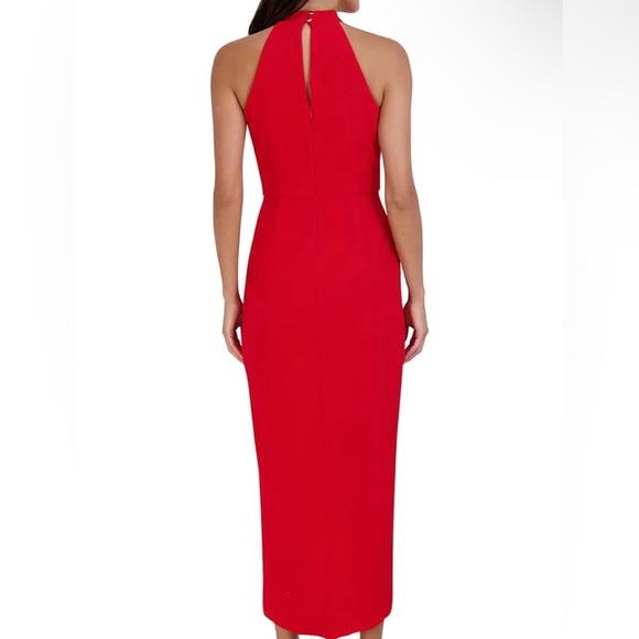 JULIA JORDAN Twist-Knot Tulip Hem Dress - Picture 3 of 6